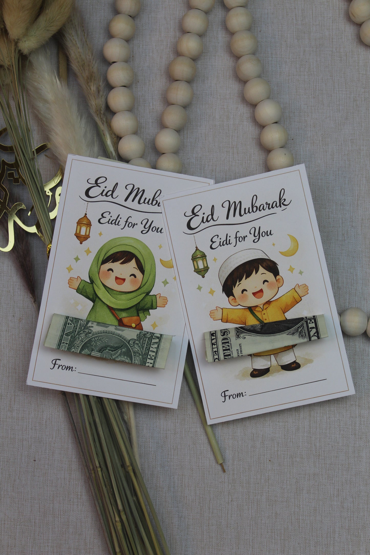 Kids Eidi card - Set of 6