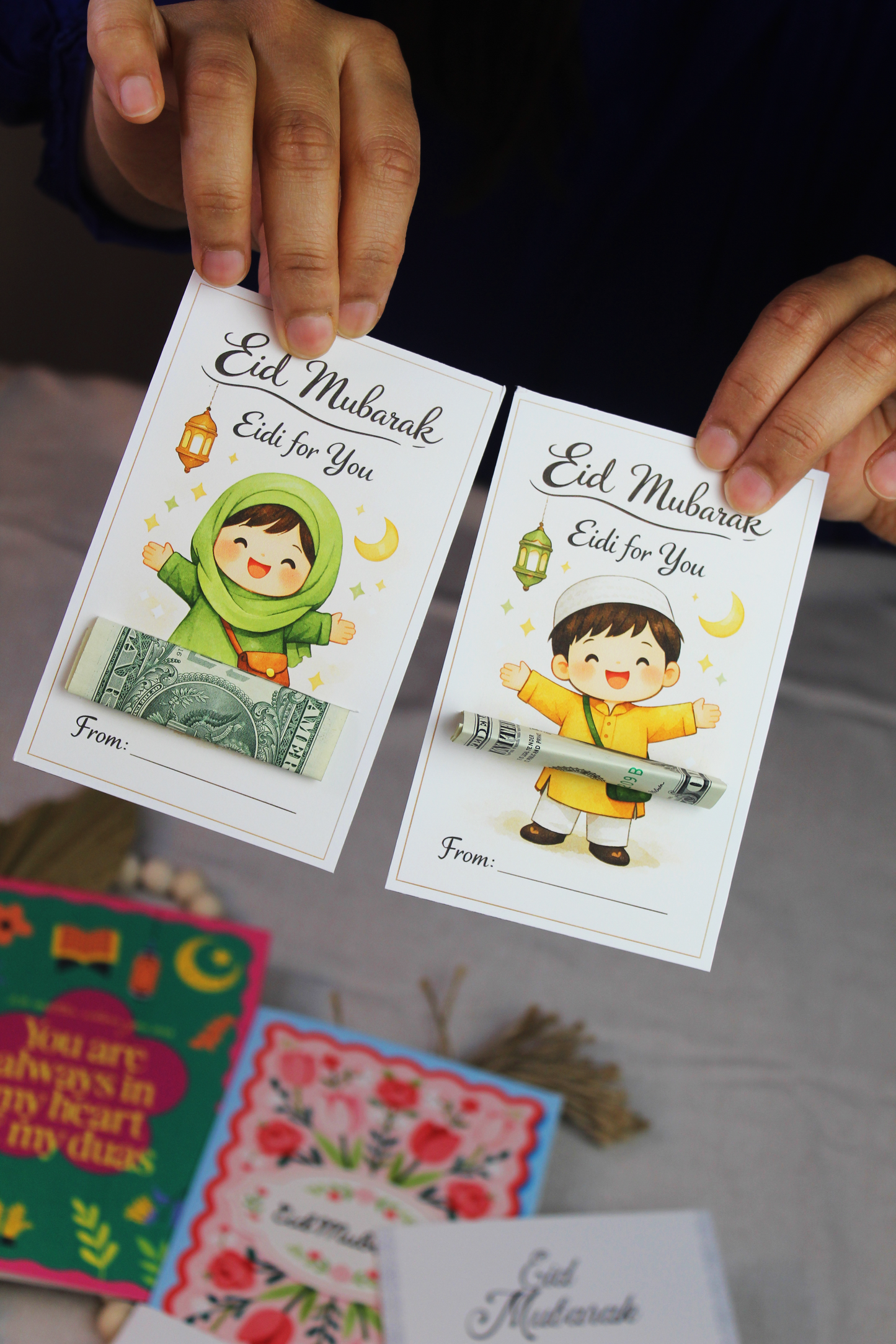 Kids Eidi card - Set of 6