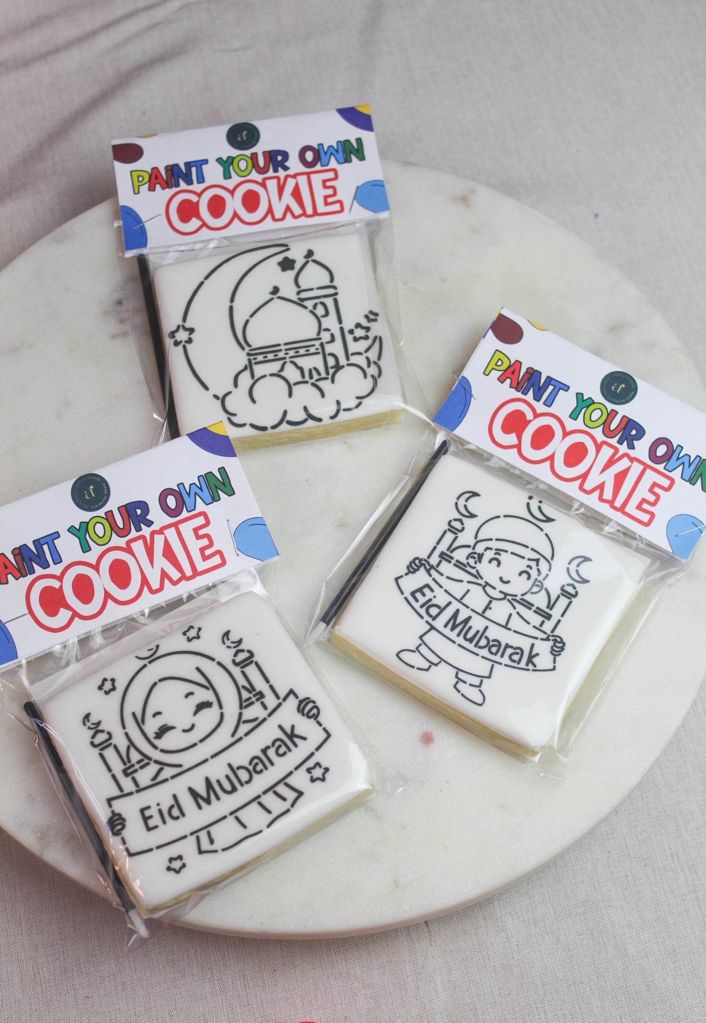 Paint Your Own Eid Cookies