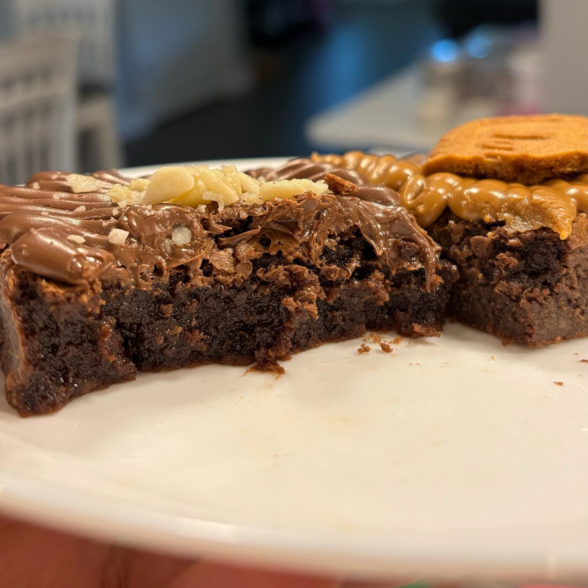 Organic Holiday Brownie Gift Box | Gourmet Dessert | Gifts for Him | Gifts for Her