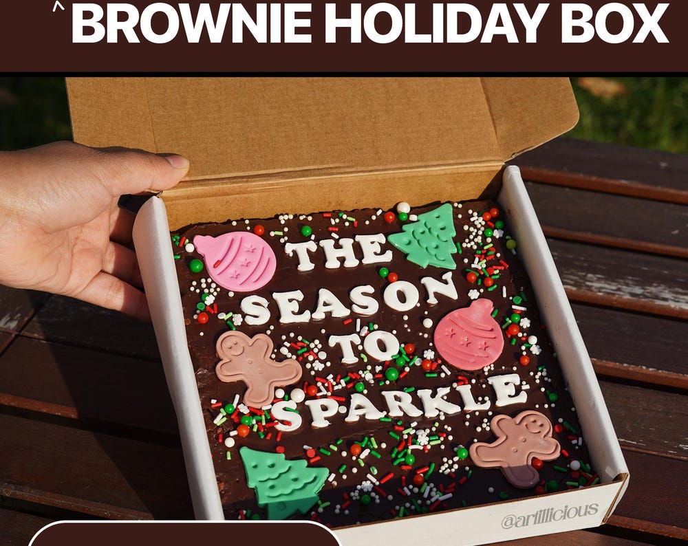 Deluxe Brownie Gift Box