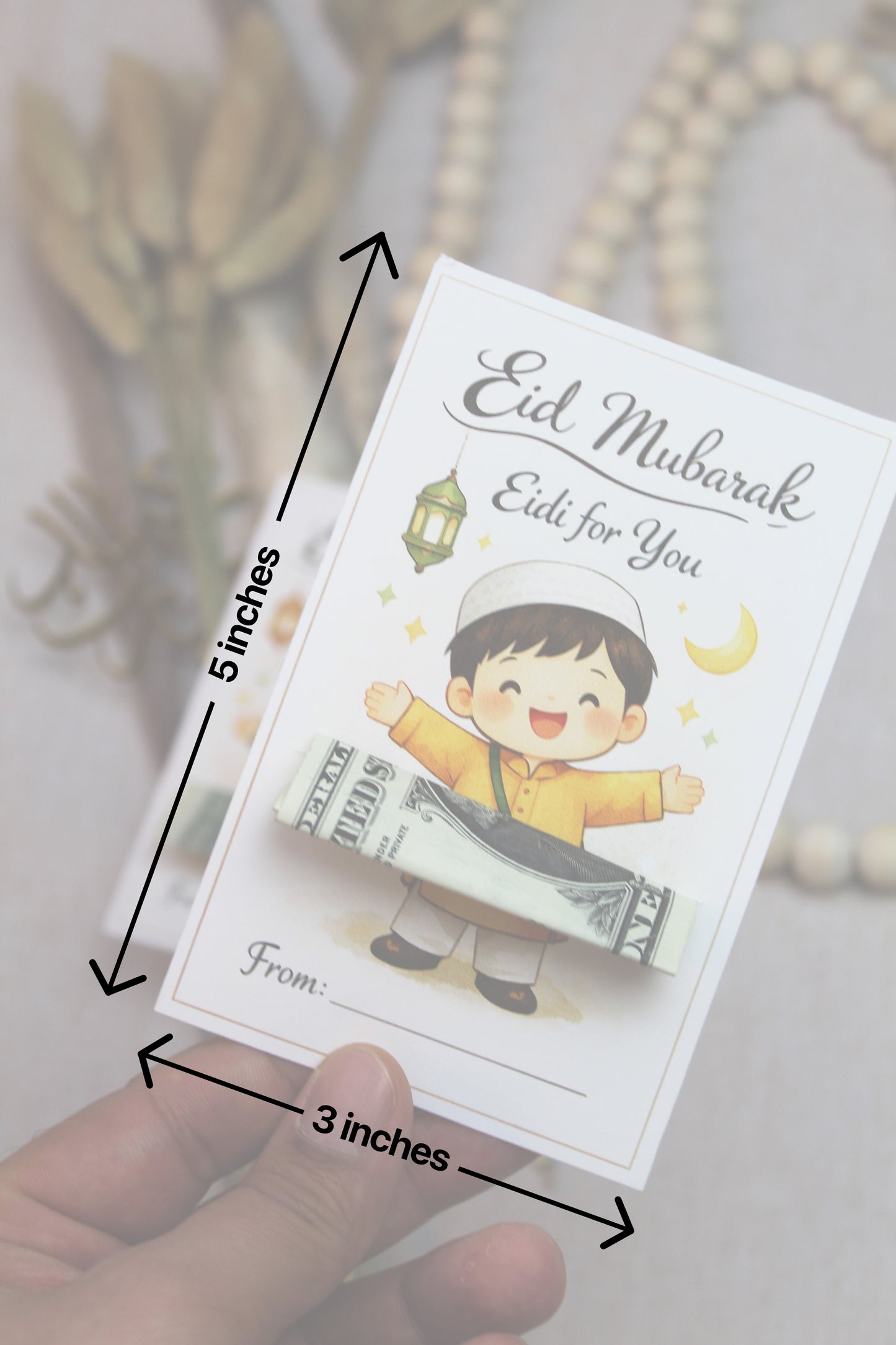 Kids Eidi card - Set of 6